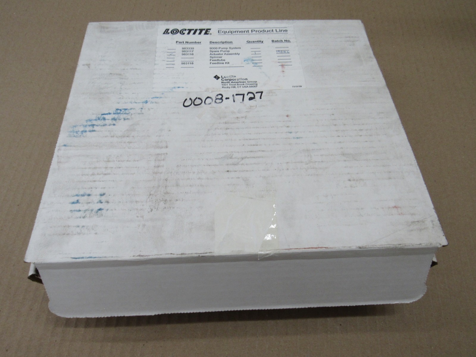 Loctite 983116 rotospray series 9000 actuator assembly pump