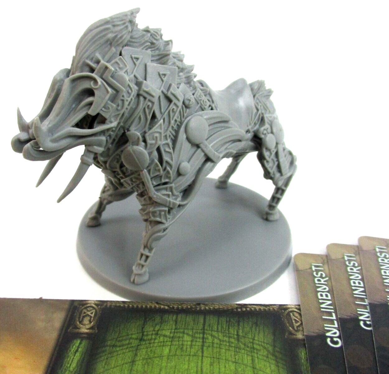 MYTHIC BATTLES: Ragnarok GULLINBURSTI Mini & Cards NEW!!