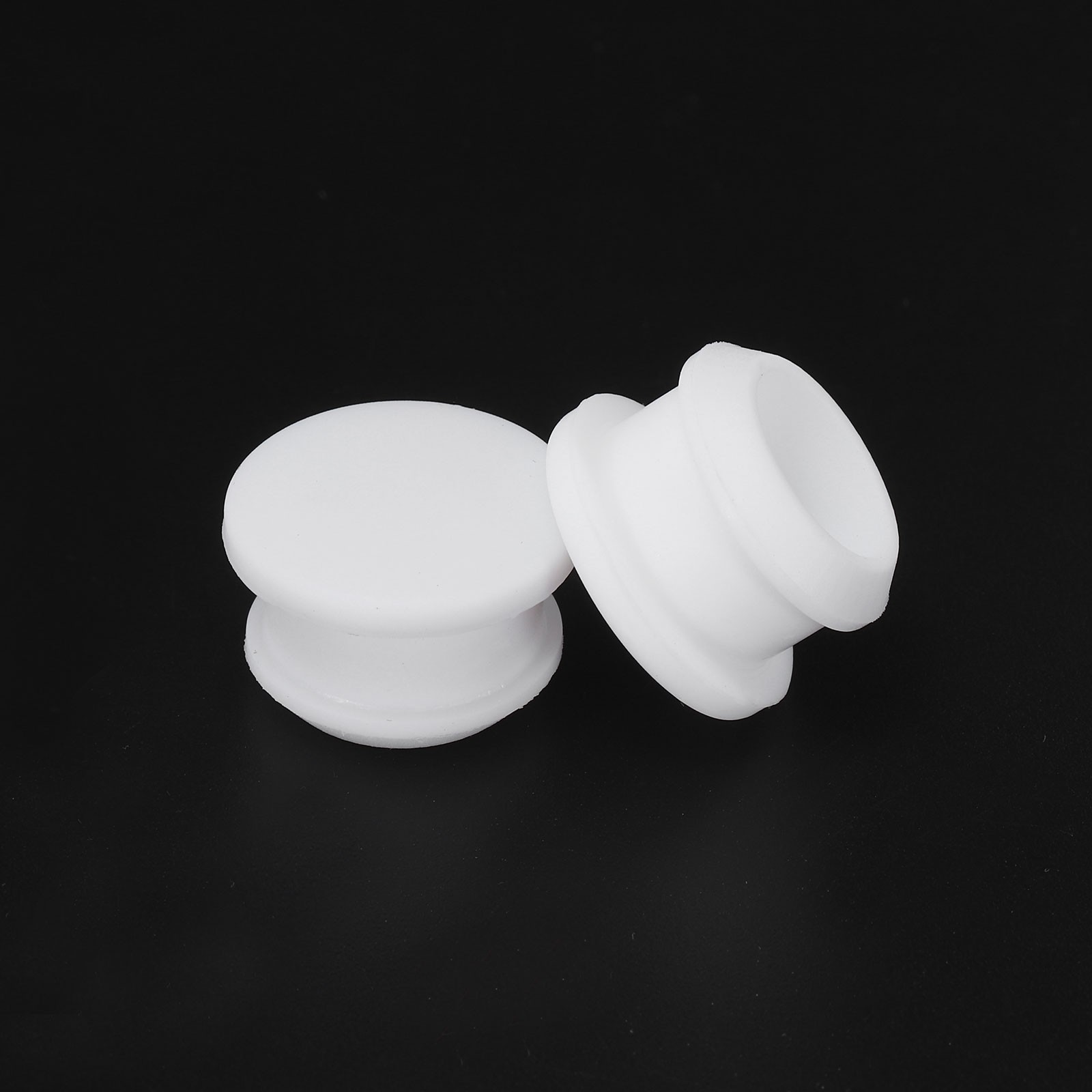 10pcs Silicone Hole Plugs Flush Type Panel Round Hole Plugs 14mm Diameter