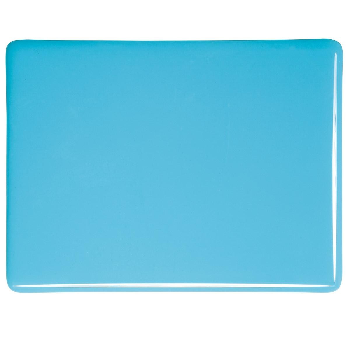 0216 Light Cyan Opal 90 COE Bullseye Fusing Glass Sheet 5x5 inch 3mm 90COE