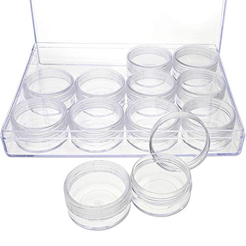 Personality Case - Clear Storage Organizer Box – 6.4 x 4.8 x 1 inches -