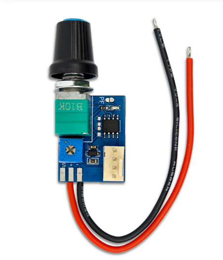 Fan Controller 12V For pwm Compatible with 4 Pin For pwm Fans and Switch