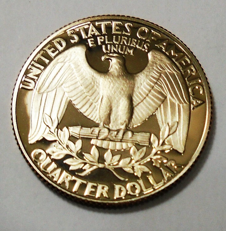NICE 1987 s Proof Washington Quarter Deep Cameo # 149
