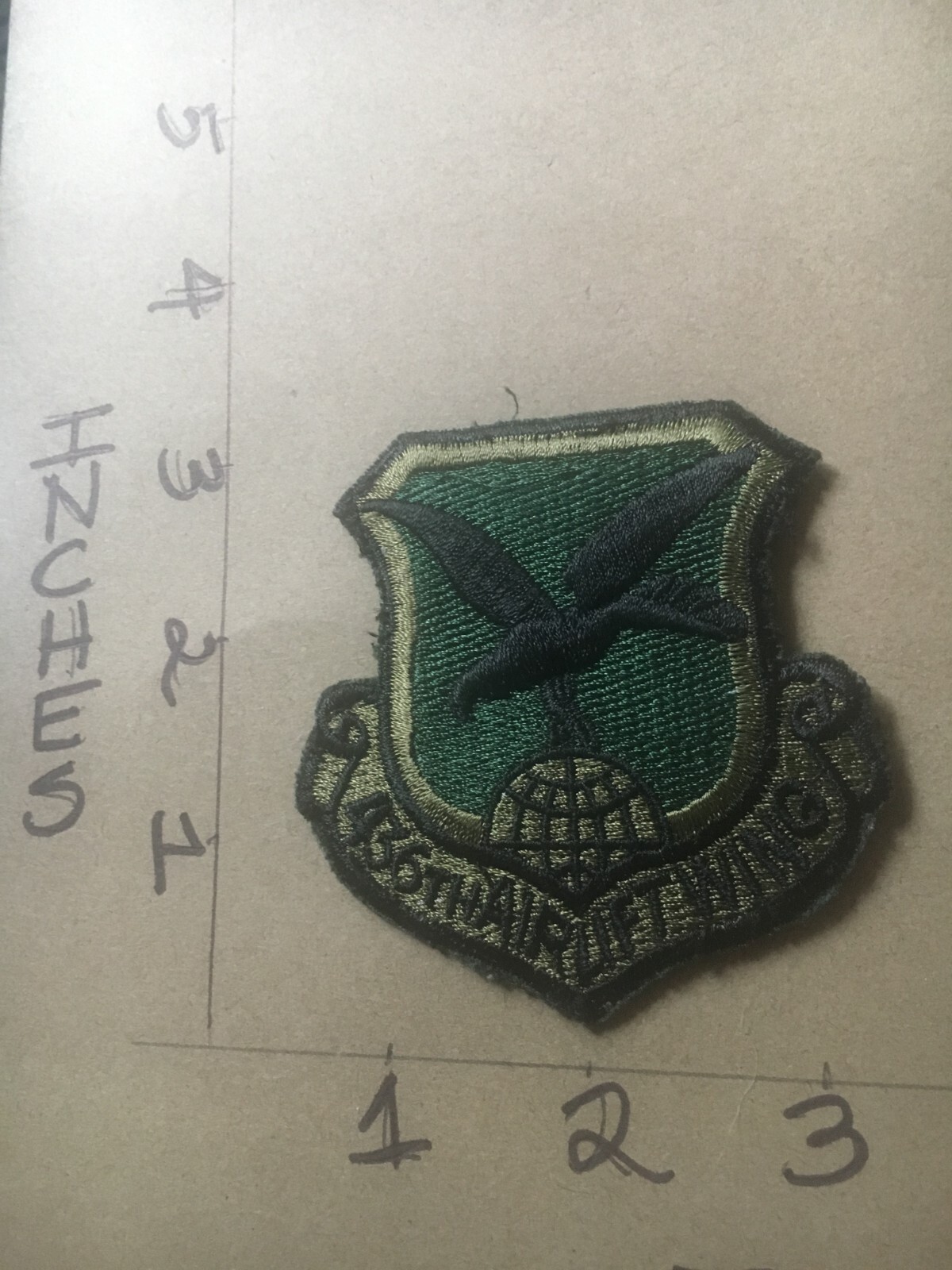 USAF 436th Airlift Wing Squadron subdued patch 5/3/25