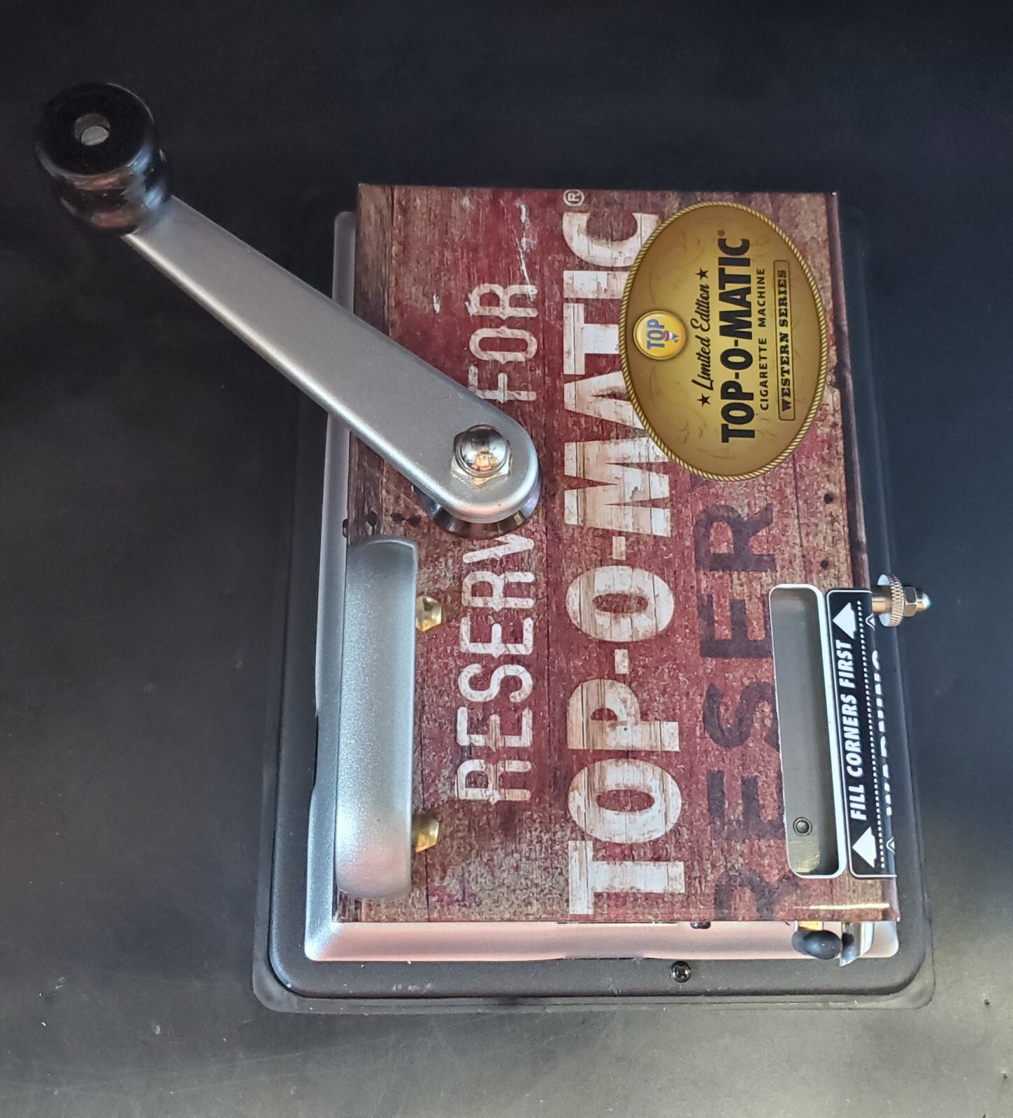 Top-O-Matic Western Limited Edit. Cigarette Machine