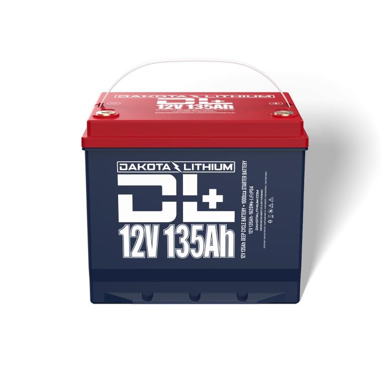 Dakota Lithium DL+12V 135Ah Dual Purpose Deep Cycle Engine Starting Battery