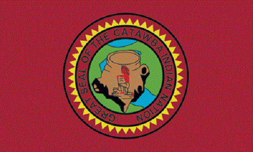 Great Seal of the Catawba Indian Nation Self-adhesive Vinyl Decal