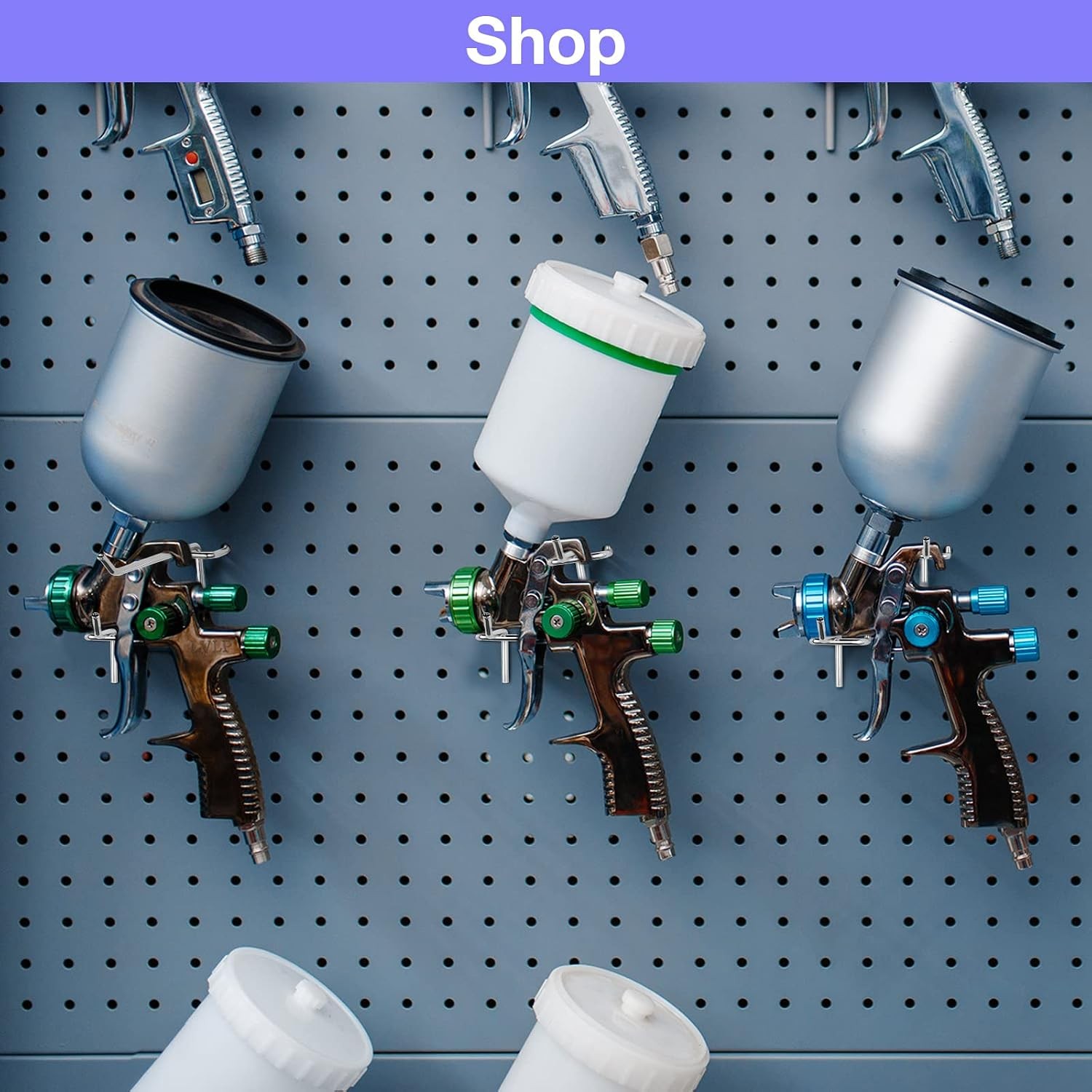 150 Pack Pegboard Hooks 3 Inch Metal Display Hooks Suitable 1/8 Pegboard