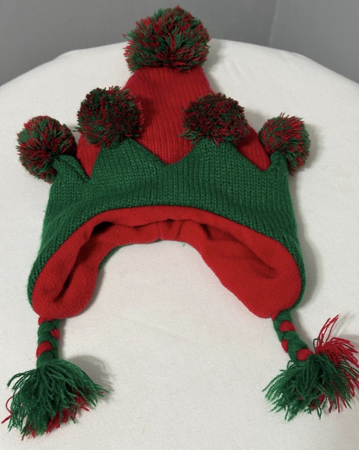 Kids Knit Christmas Peruvian Winter Hat Holiday Unisex Toddler 24 Month Green