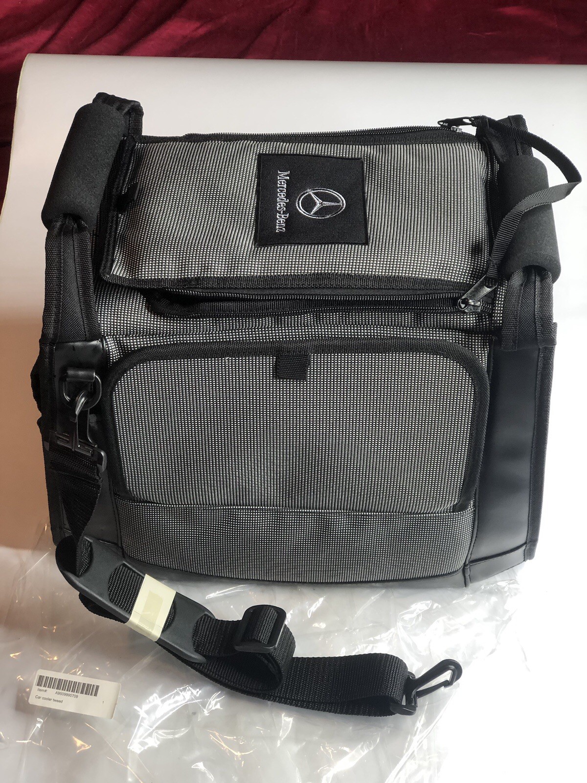 Vintage Mercedes Benz Cooler Bag - Extremely Rare!!! 16” X 9” X 10.5”