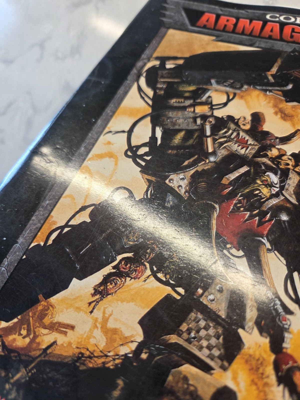 Warhammer 40K Codex Armageddon Paperback 2001 Used Games Workshop