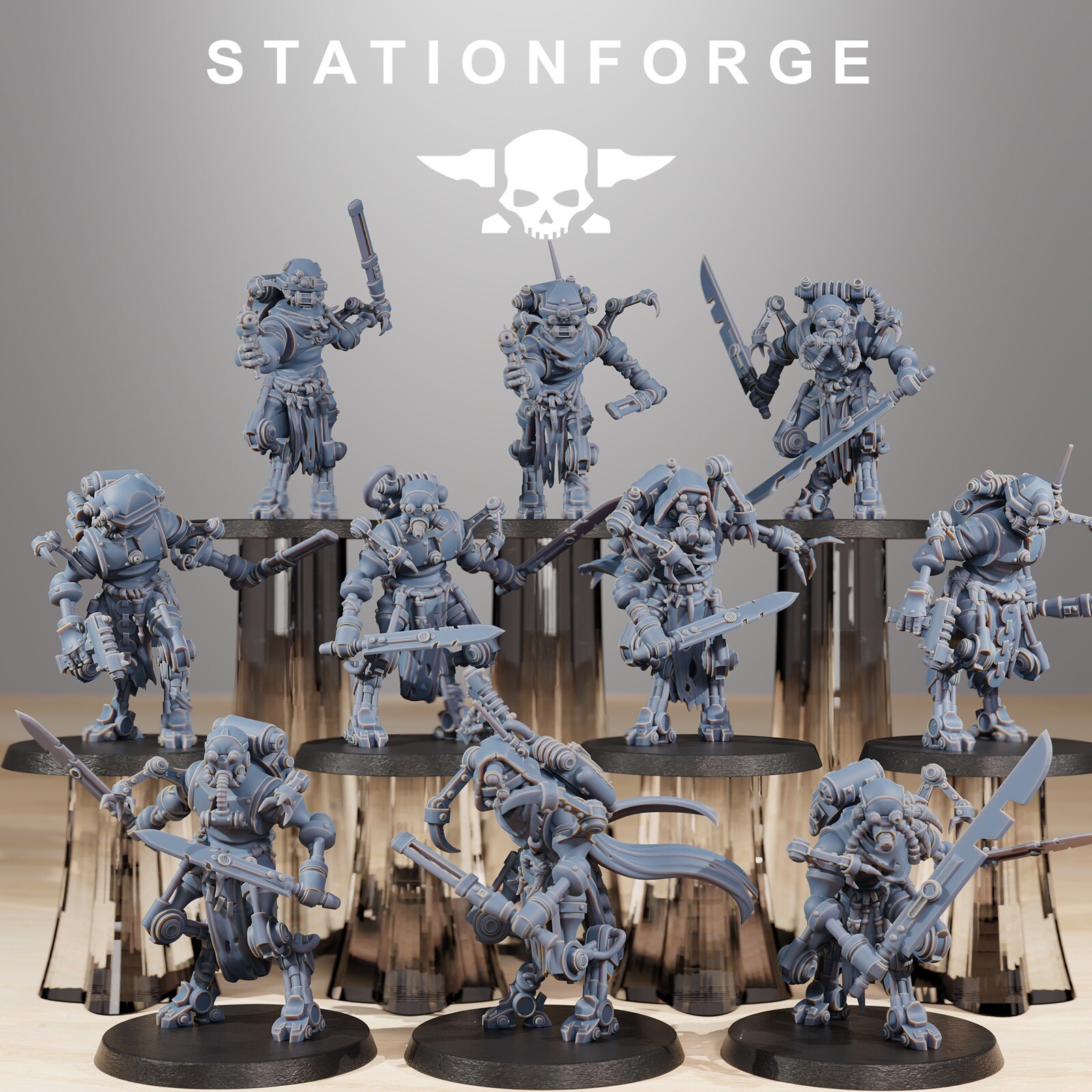 Scavenger Runners, Tech Adepts, Mech Division, Stationforge
