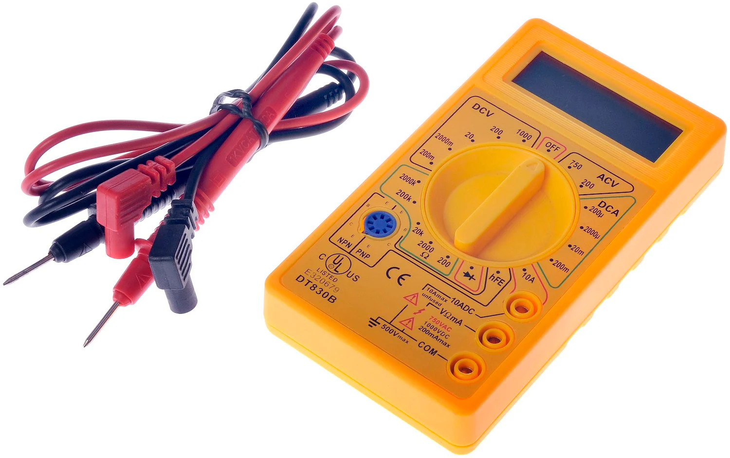 Dorman Products 85357 Digital Multi-Tester Tool; Orange and Yellow