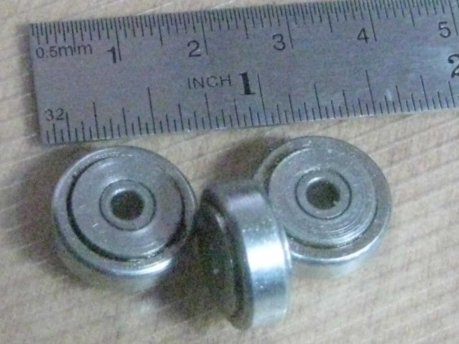 (Quan 20) Small Ball Bearing 5/8”OD 1/8”ID x1/4” NEW