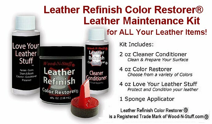 Leather Refinish Color Restorer® Blaze Red Maintenance KIT ~ Were the ORIGINAL!