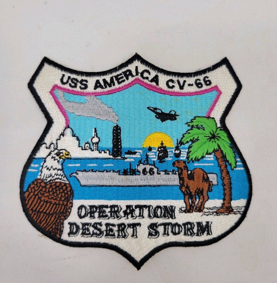 USS America CV-66 Operation Desert Storm Patch
