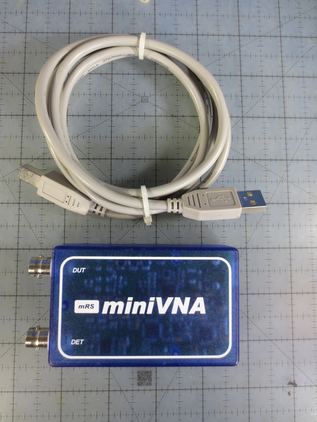 mRS miniVNA Vector Network Analyzer (VNA) 0.1-180 MHz Ham Radio Antenna QRP POTA