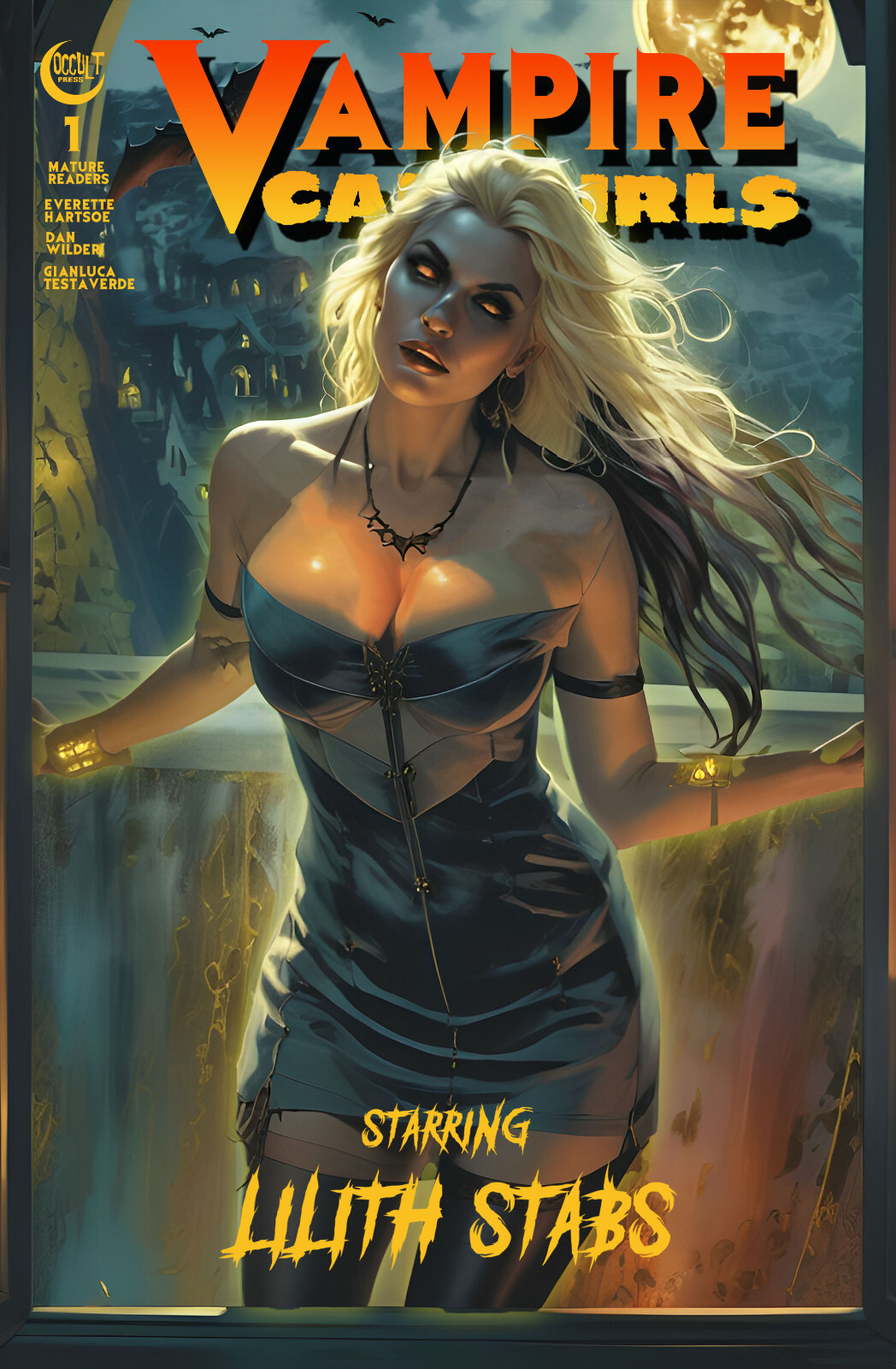 Everette Hartsoe VAMPIRE CALLGIRLS #2  CVR.A HARD TO FIND-LOW RUN-OOP
