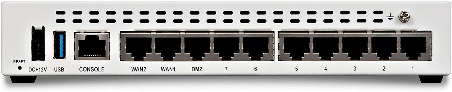 Fortinet Fortigate-60E Network Security Firewall Initialized FG-60E w/Adapter JP