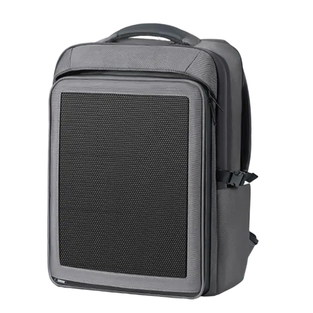 Get Charged Anywhere Compact 30W Solar Backpack with Large Storage Capacity