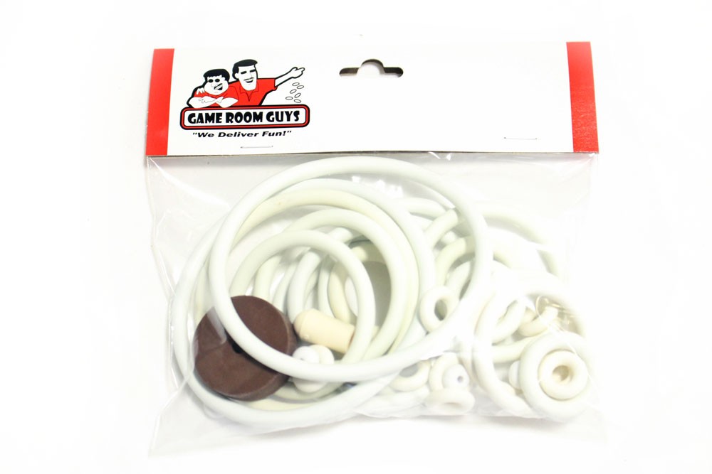 Williams Bowl A Strike Big Hit Pinball Machine Repair Rubber Ring Kit White