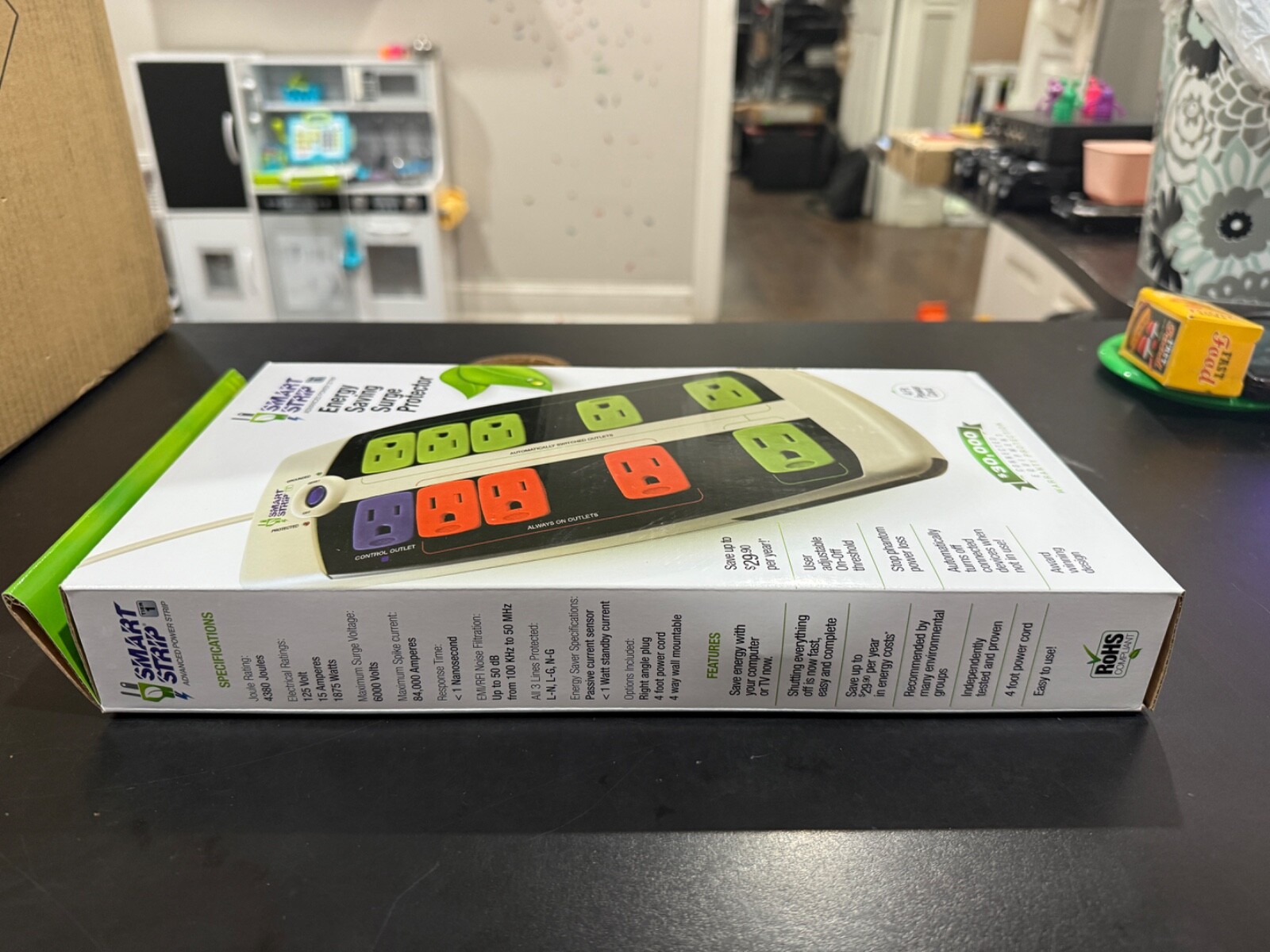 *NEW* BITS Ltd. Smart Strip Energy Saving Surge Protector LCG-3MVR