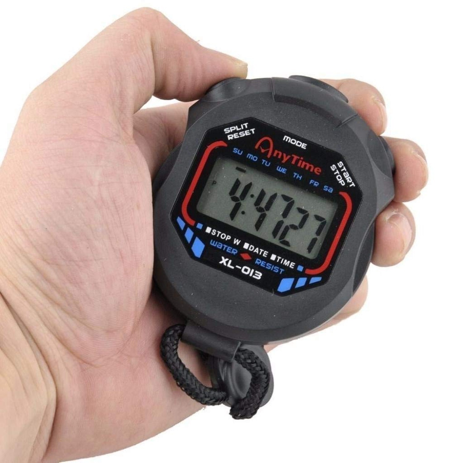Stopwatch Digital Handheld Multi-Function Professional Handheld Electronic Di...