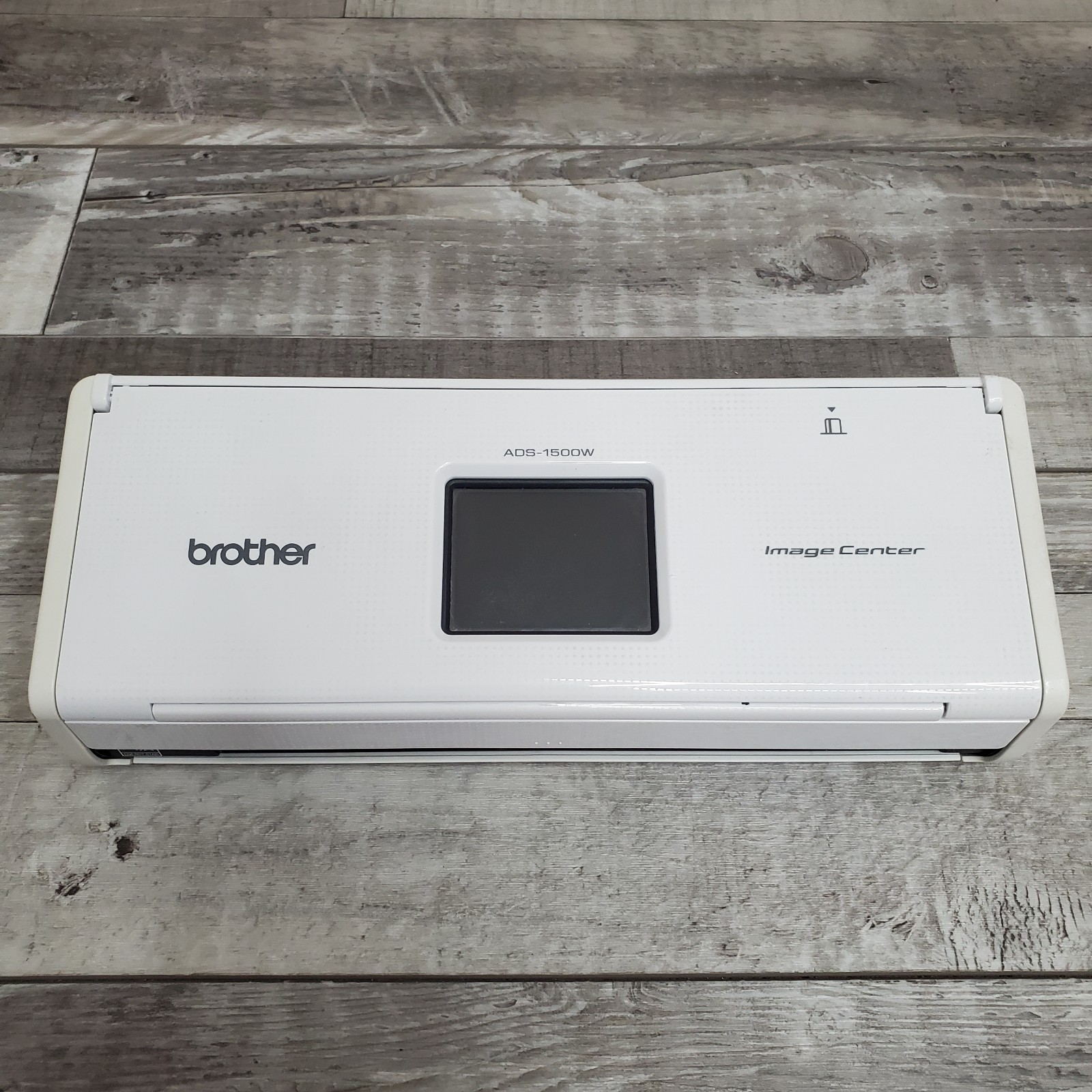 Brother ImageCenter ADS-1500W Document Scanner Tested NO POWER CABLE