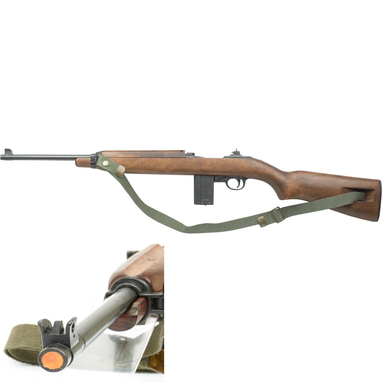 Denix WWII U.S Cal.30 M1 Non-Firing Carbine Replica With Sling, Wood Metal - New