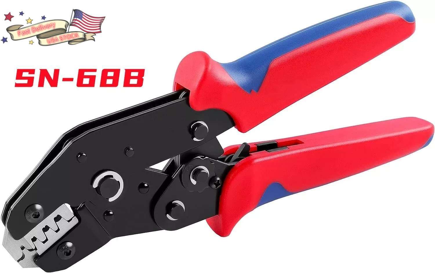 SN-68B Crimping Plier Crimper Tool 0.25-1.5mm²  for  Terminal