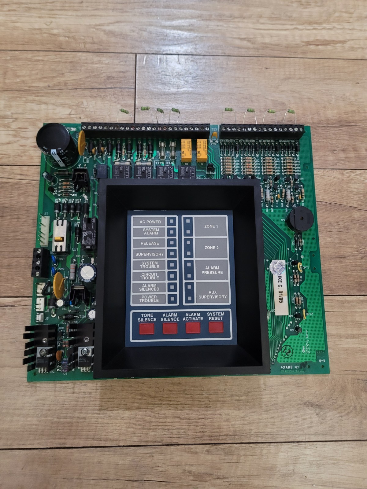 FIRE LITE FIRE ALARM CONTROL PANEL MODEL MS-4424 (4XAMB).