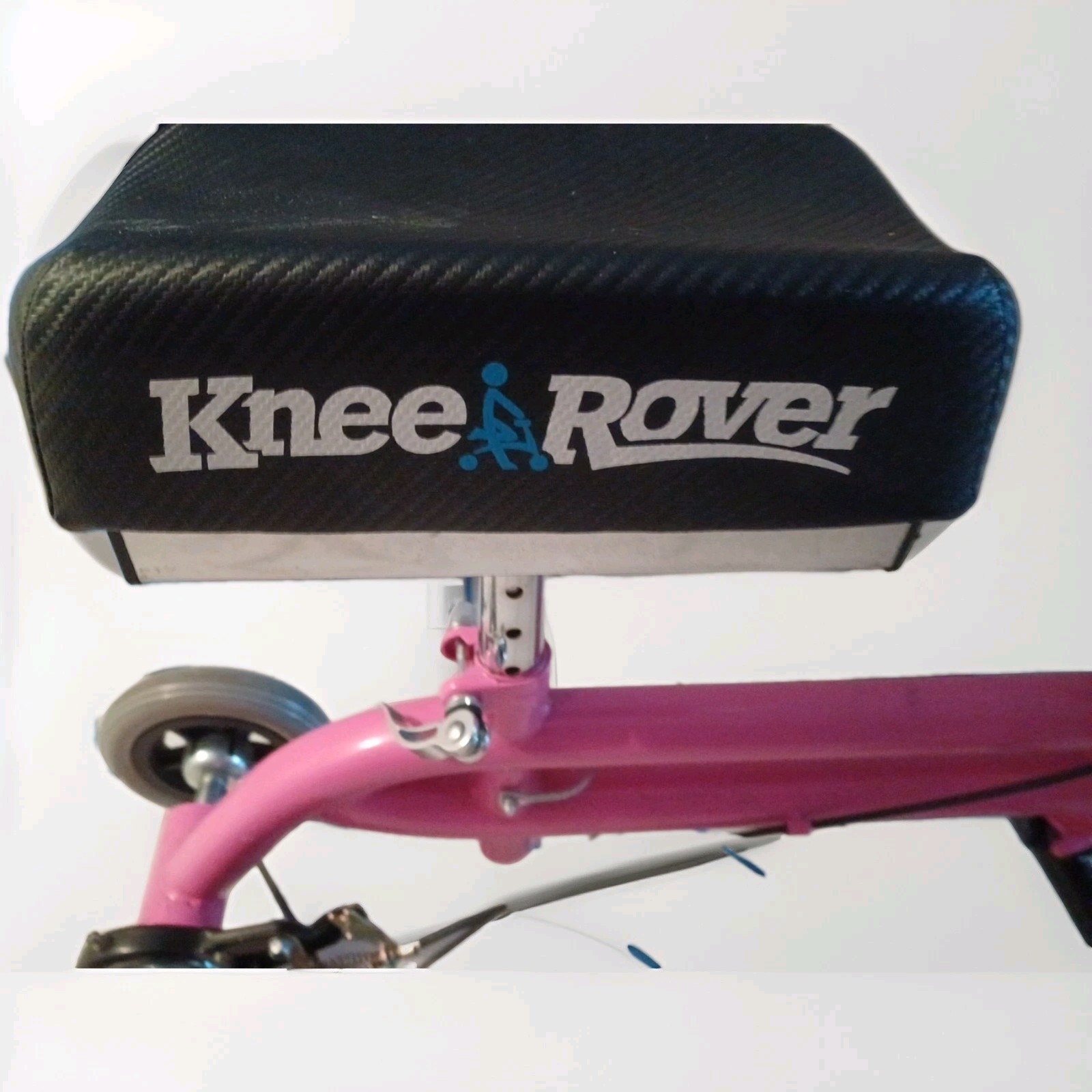 ⭐ Kneerover Knee Walker 🩷 Pink Adult Heavy  Duty Crutch Surgery Rover Steerable