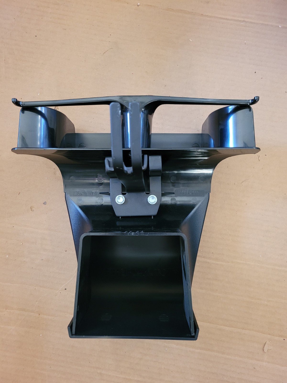 Panduit - FRSPJ4X4 - Panduit FiberRunner Spill-Over Junction, 4x4 - Black