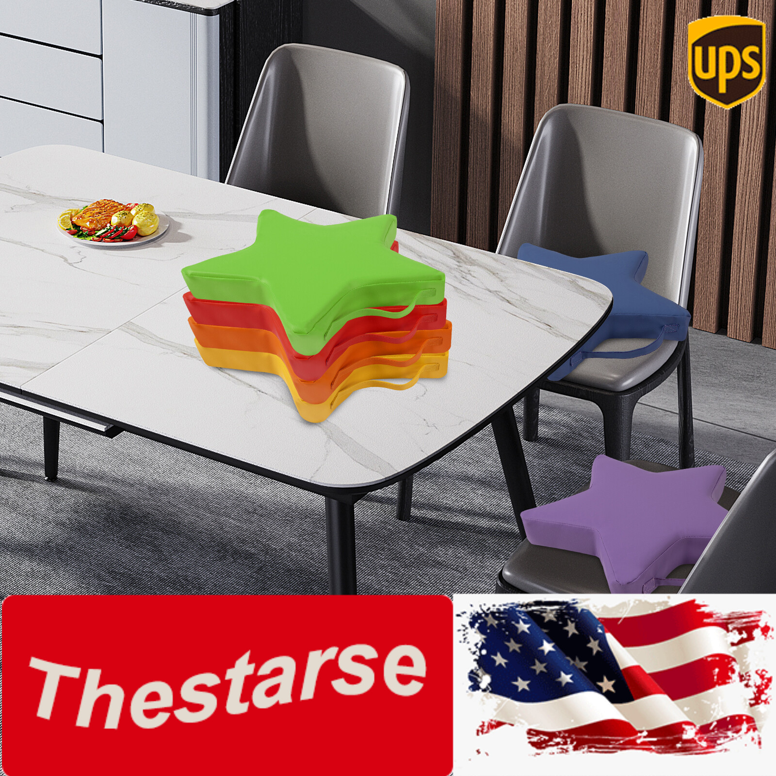 6 Pcs Floor Cushions Kids For Classroom Soft Colored Seating Cushions Furniture