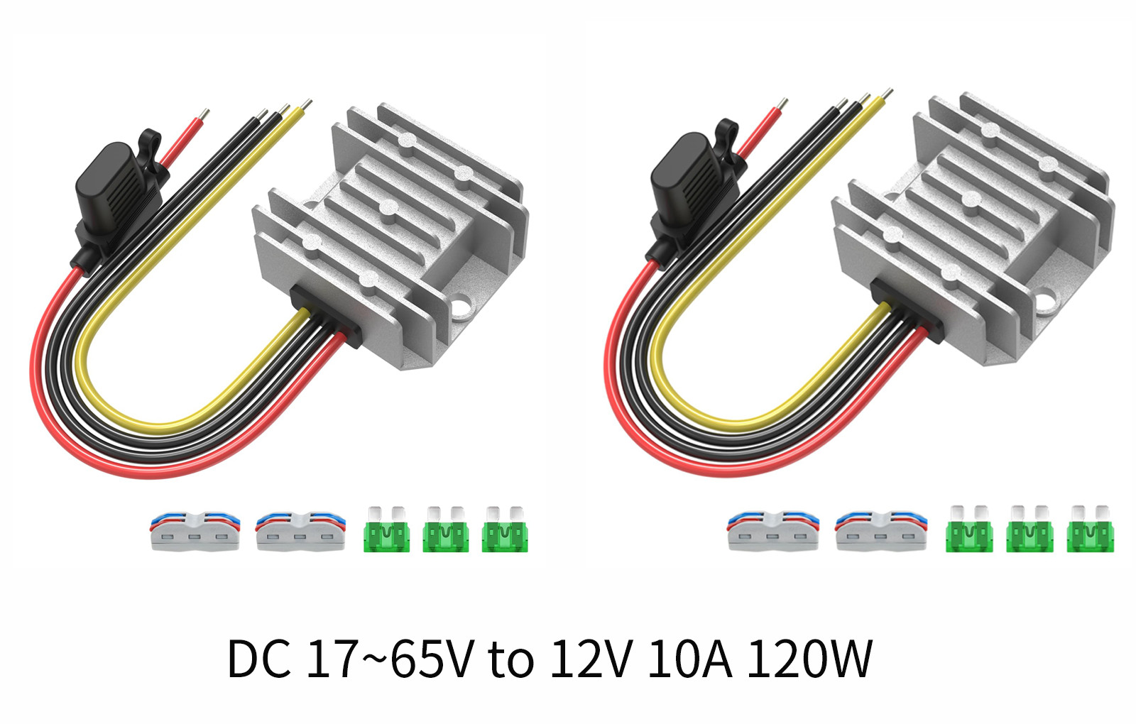 10A 48V to 12V Converter 36V to 12V Step Down Regulator DC to DC Converter 120W