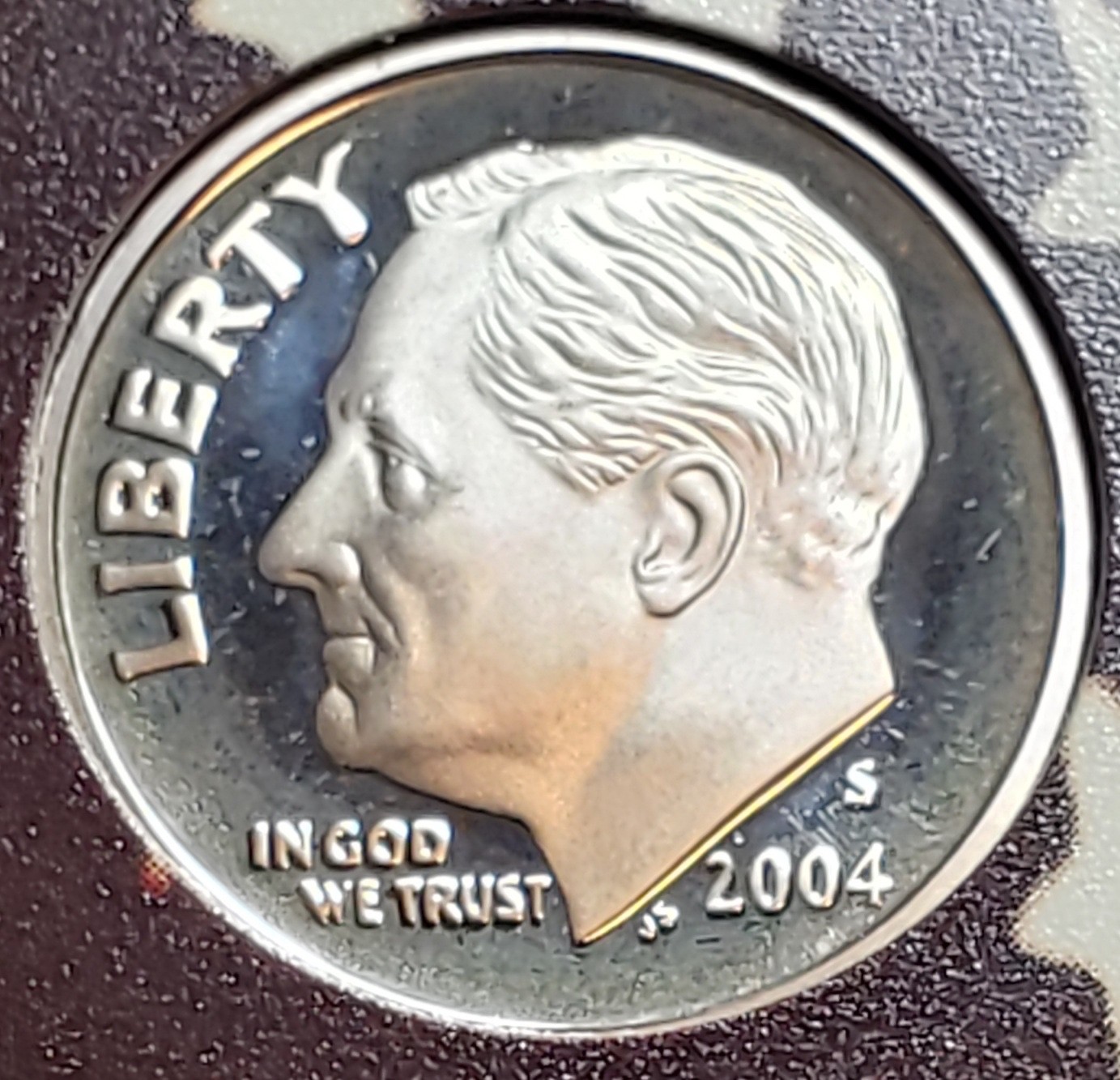 2004-S Silver Roosevelt Dime Gem Proof Cameo
