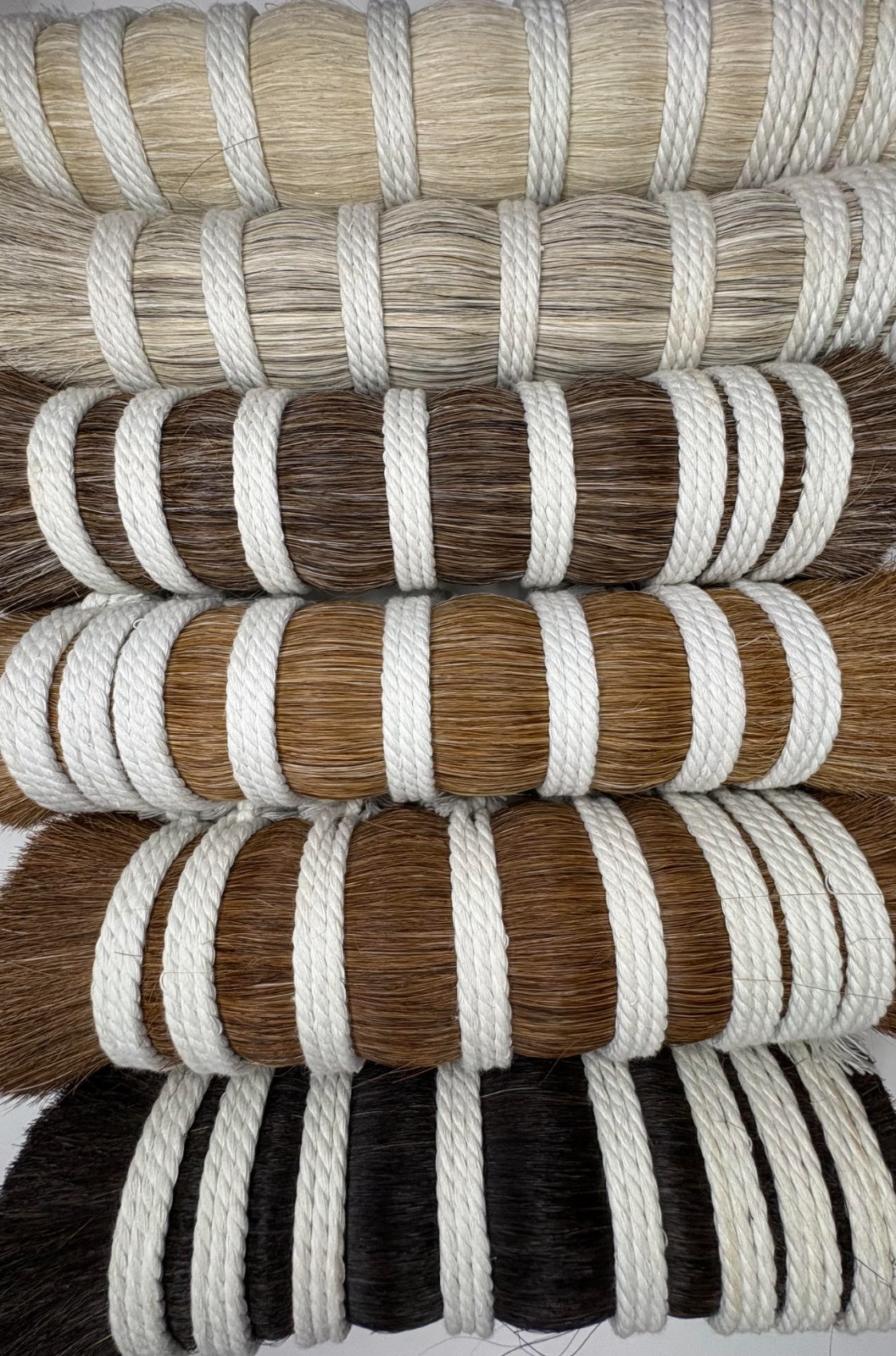 Mane Horsehair, over 6 inches, ropes, pottery, crafts, tassels, masks