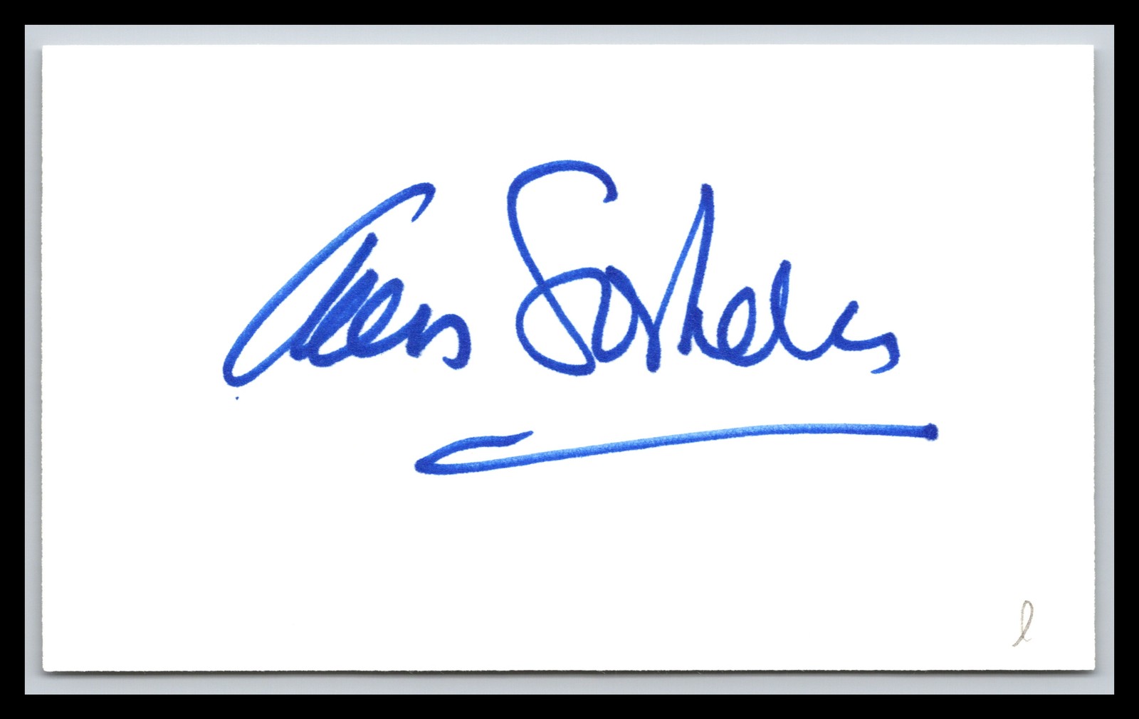 Ann Sothern - Actress - 3x5 Card - Signed | Autograph (e)