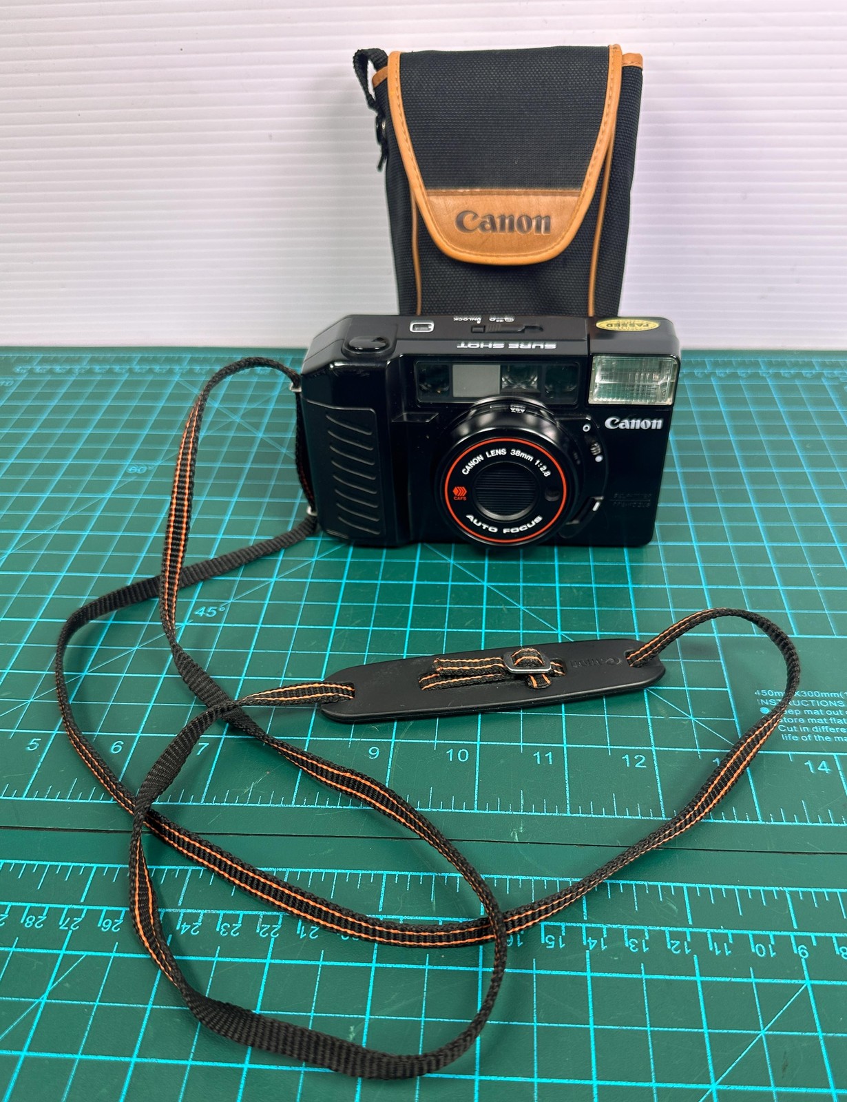 Canon Sure Shot AF35M II Autoboy 2 35mm Film Camera 38mm f/2.8 Tested Working