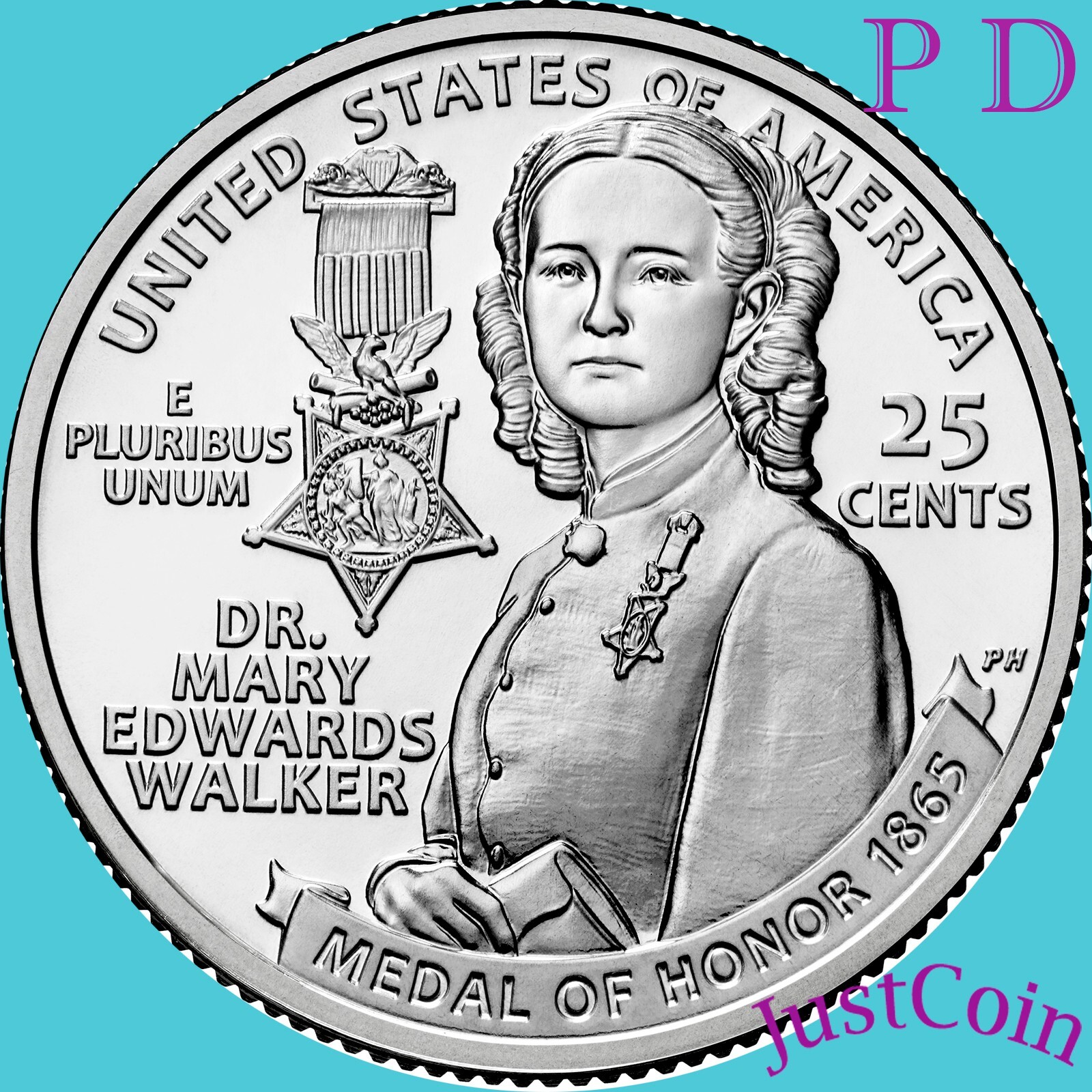 2024 P&D MARY EDWARDS WALKER AMERICAN WOMEN TWO UNCIRCULATED QUARTER SET