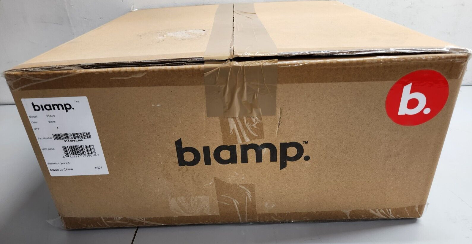 Cambridge Sound PM-W Pendant Mount Bracket (White) Box of 4 Biamp 911.0963.900