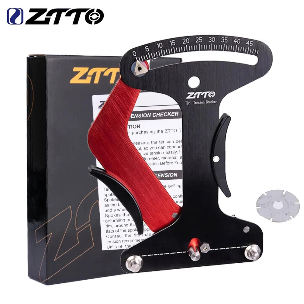 ZTTO CNC Bicycle Spoke Tension Meter Wheel Builder Tension Tool MTB Road