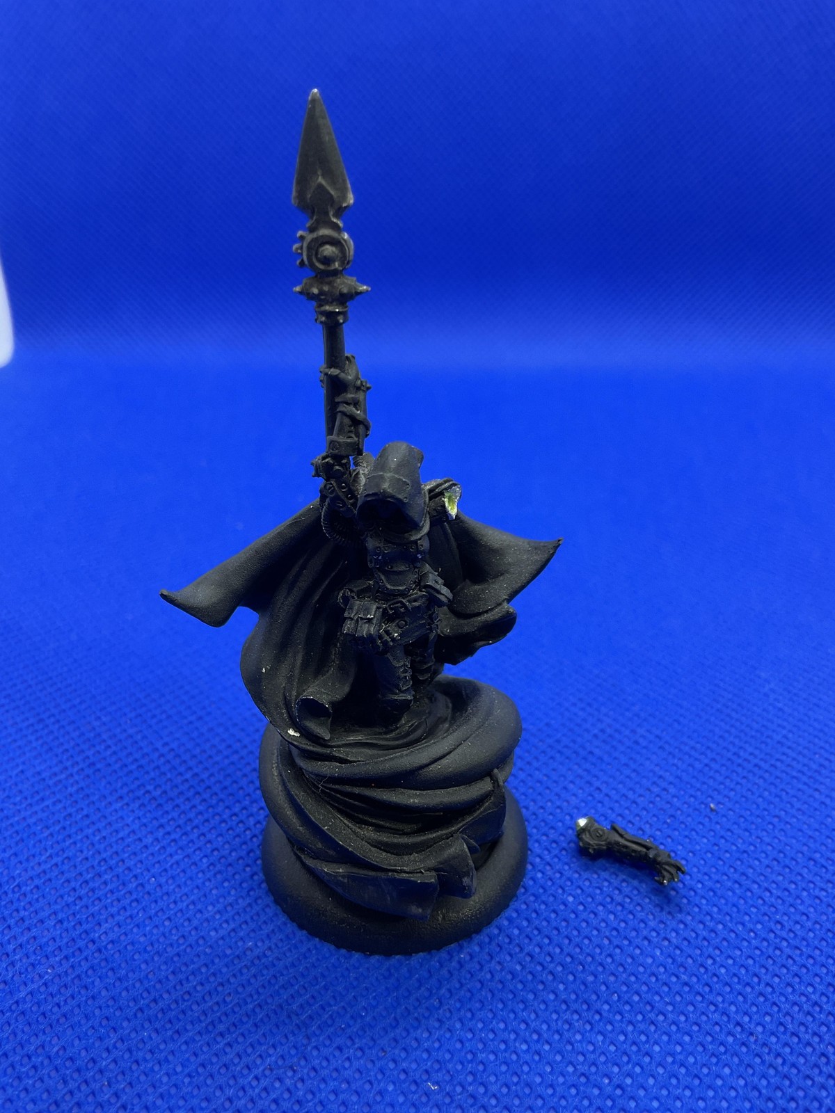 Privateer Press Warmachine Cygnar Major Victoria Haley Black Primed Miniature