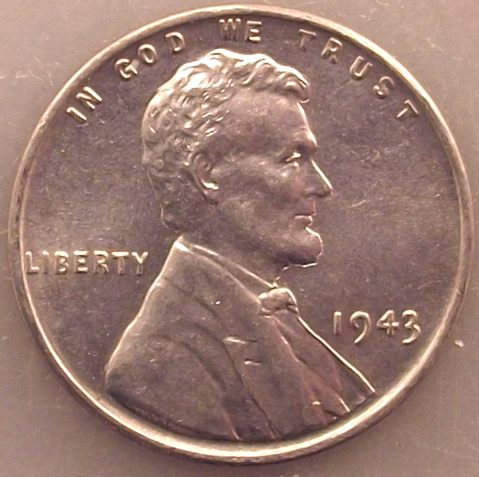 1943 LINCOLN CENT GEM UNCIRCULATED GEM UNC. NICE ORIGINAL COIN Free Shipping
