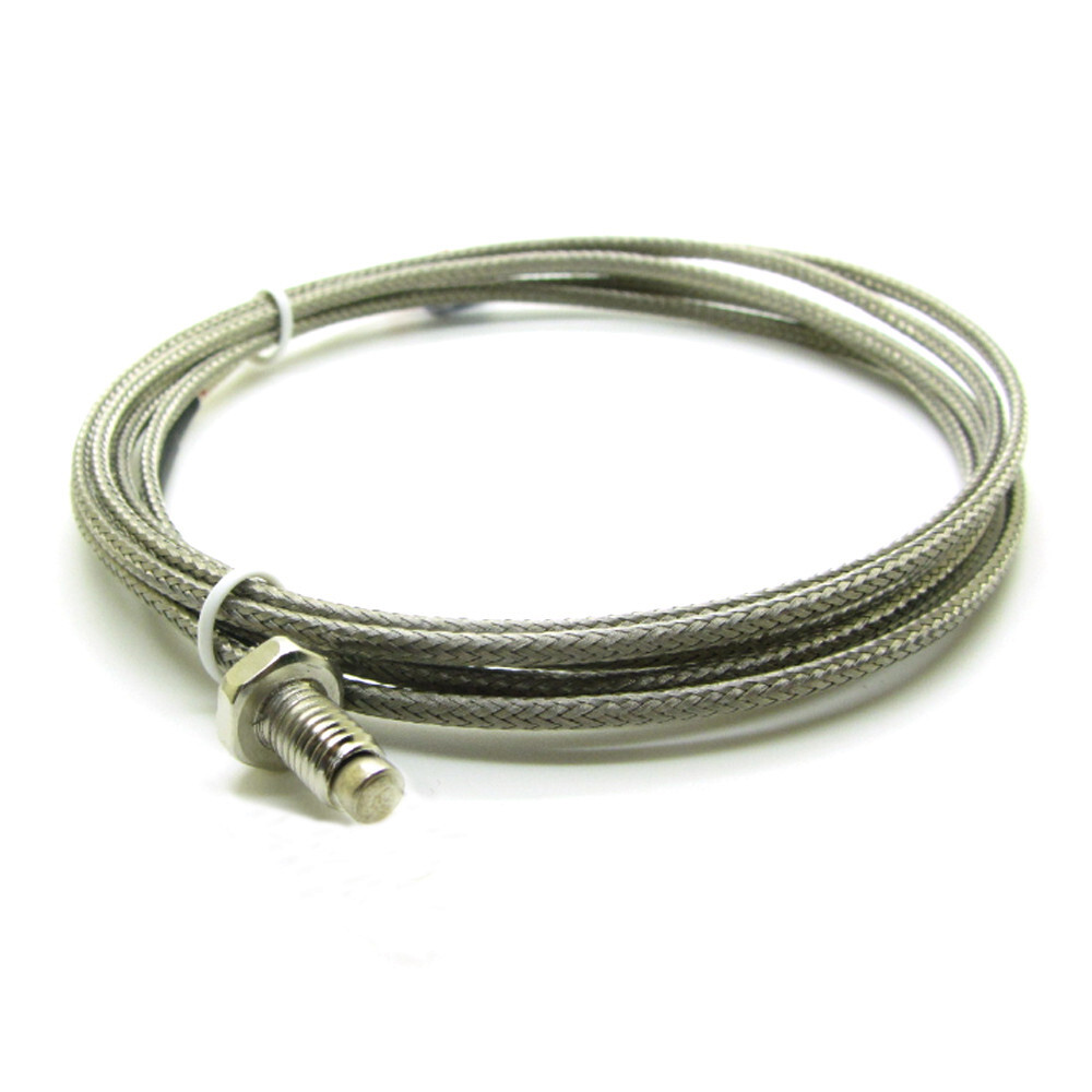 5M Cable K Type Screw Thermocouple Temperature Sensor Probe 6mm Thread 0-600℃