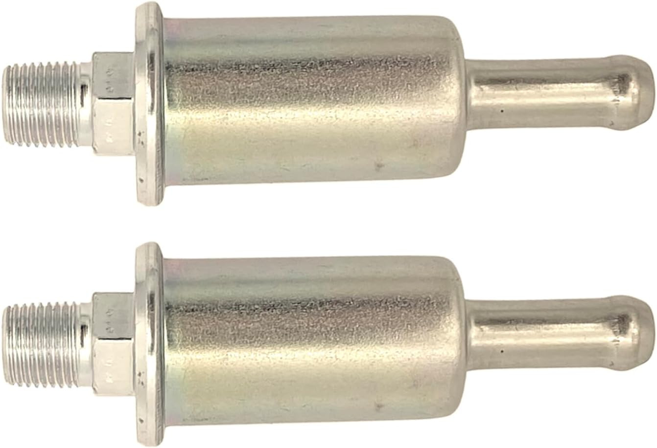 2 Pack 40 Micron Fuel Filters for 17311 1242G Micro Fuel Pump 17301 17303 12S 80