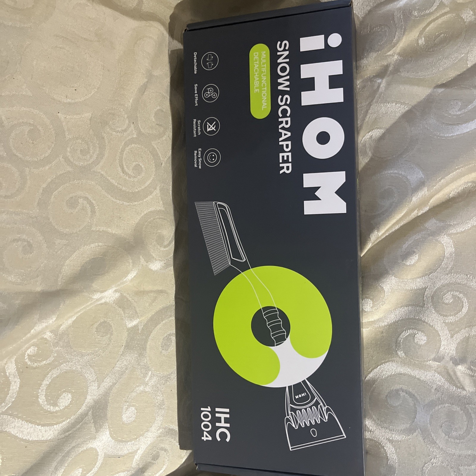 IHOM Snow Scraper Ice Brush IHC 1004 Multifunctional Detachable