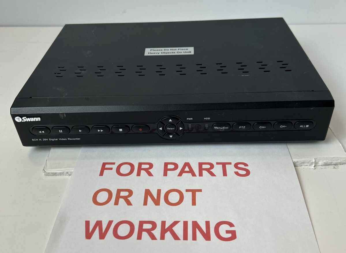 Swann H.264 4CH DVR Digital Video Recorder Unit Only FOR PARTS LOT:2