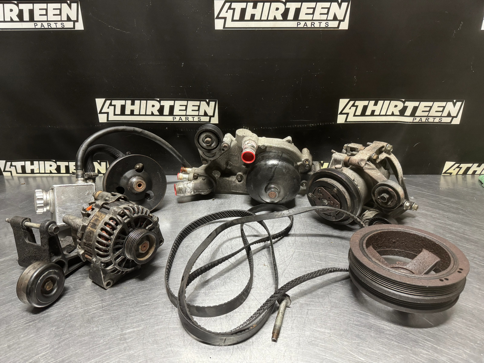 04-06 PONTIAC GTO LS1 FRONT DRIVE SERPENTINE ASSEMBLY #N452