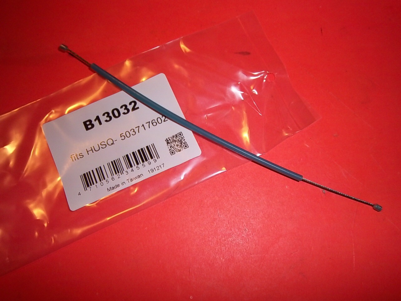 THROTTLE CABLE FIT HUSQVARNA 339XP 362 365 371 372XP 575 385 390 503717602 13032